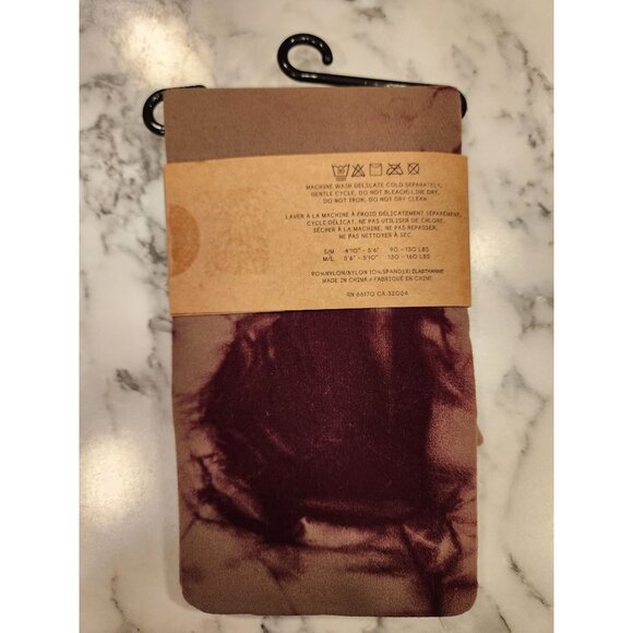 Urban Outfitters Tie-Dye Brown Leggings Small/Medium - Picture 2 of 3